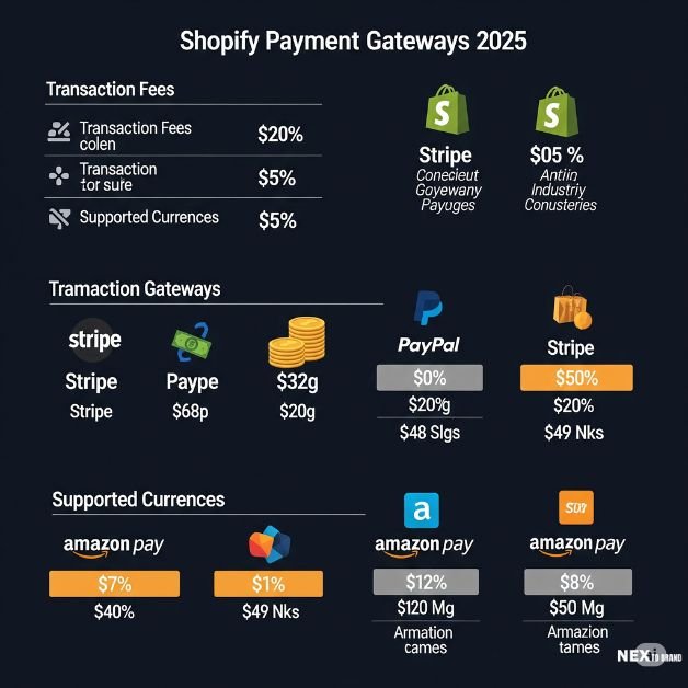 Shopify Payment Gateways Comparison