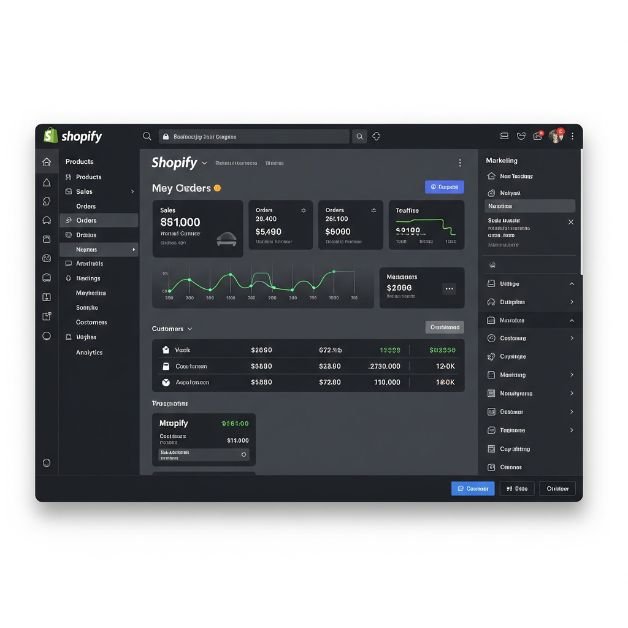 Managing Shopify Admin Panel