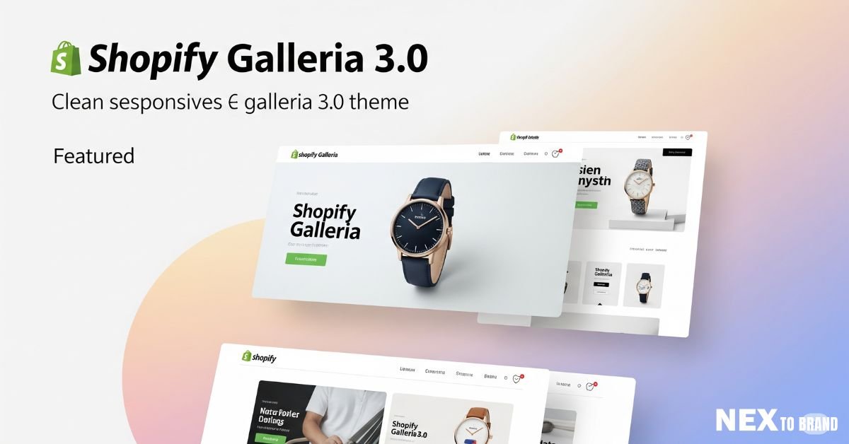 Shopify Galleria 3.0