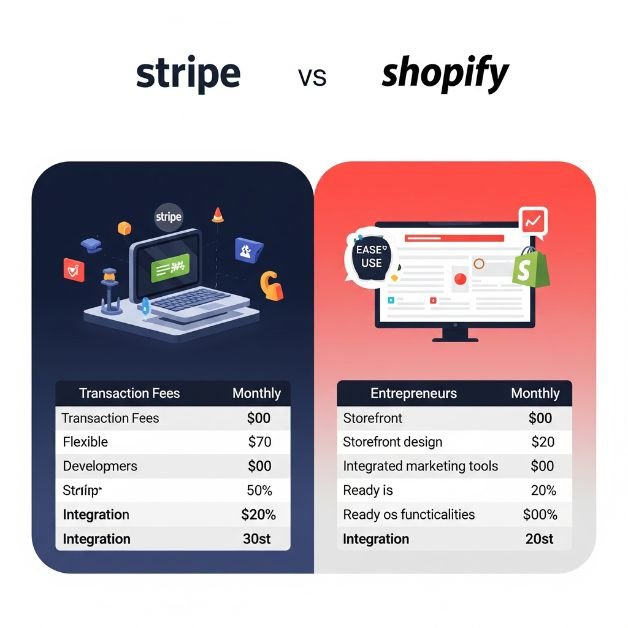 Stripe vs Shopify Payments
