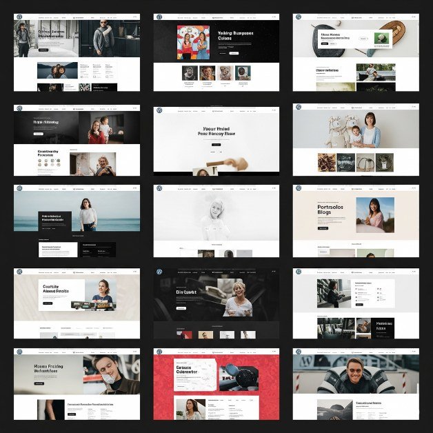 What is the point of WordPress themes?