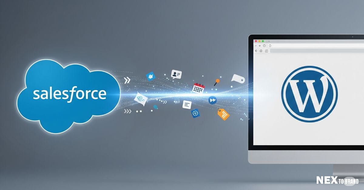 how to display from salesforce to wordpress